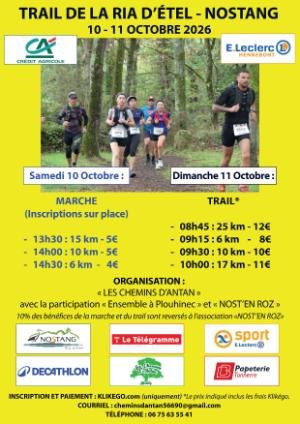 23ème Trail de la Ria d'Etel - Nostang (56)