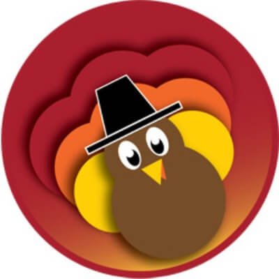 23rd Annual runLawrence Thanksgiving Day 5K Logo
