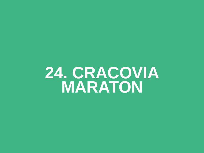 24. Cracovia Maraton