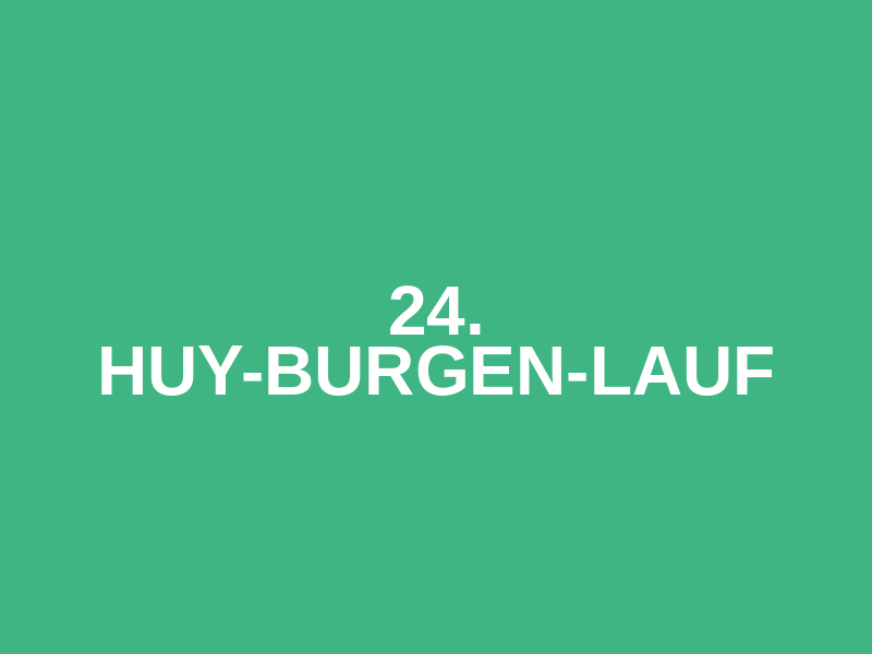 24. Huy-Burgen-Lauf Logo