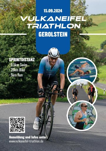 25. KREISSPARKASSE VULKANEIFEL TRIATHLON powered by GEROLSTEINER