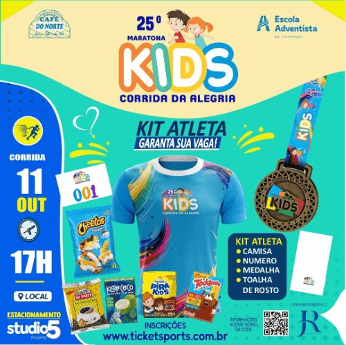 25° MARATONA KIDS - CORRIDA DA ALEGRIA