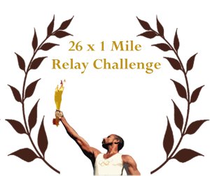 26 x 1-Mile Marathon Relay Logo