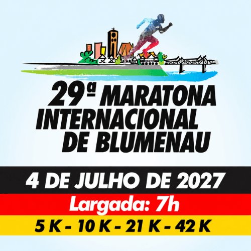 29ª MARATONA INTERNACIONAL DE BLUMENAU  - 2027