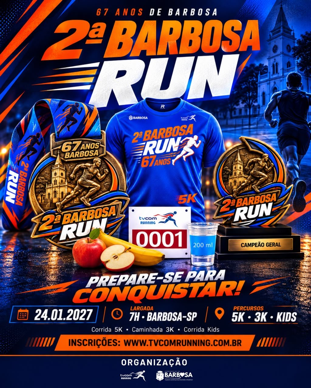 2ª BARBOSA RUN 5K 67 ANOS
