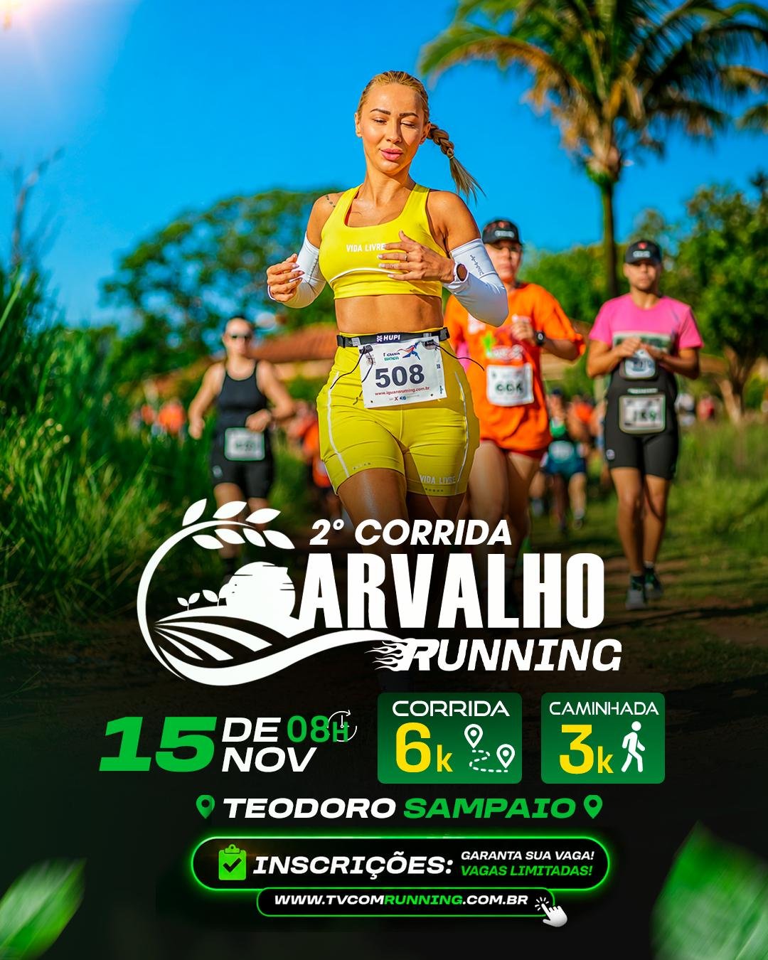 2ª CORRIDA CARVALHO RUNNING TEODORO SAMPAIO SP