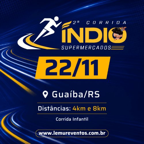 2ª CORRIDA ÍNDIO SUPERMERCADOS