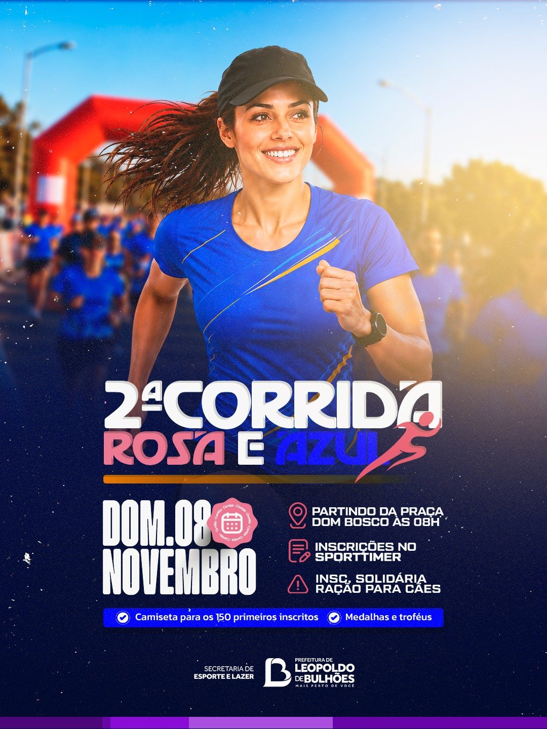 2ª CORRIDA ROSA E AZUL - LEOPOLDO DE BULHÕES