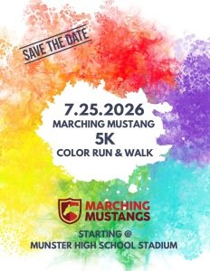 2nd Annual (2026) Marching Mustang 5K Color Run!