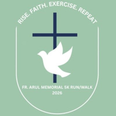 2nd Annual Father Arul Memorial 5K Run/Walk & 1 Mile Fun Run Logo