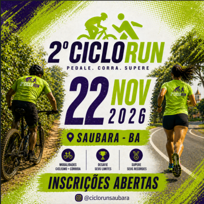 2º Ciclorun Saubara Logo