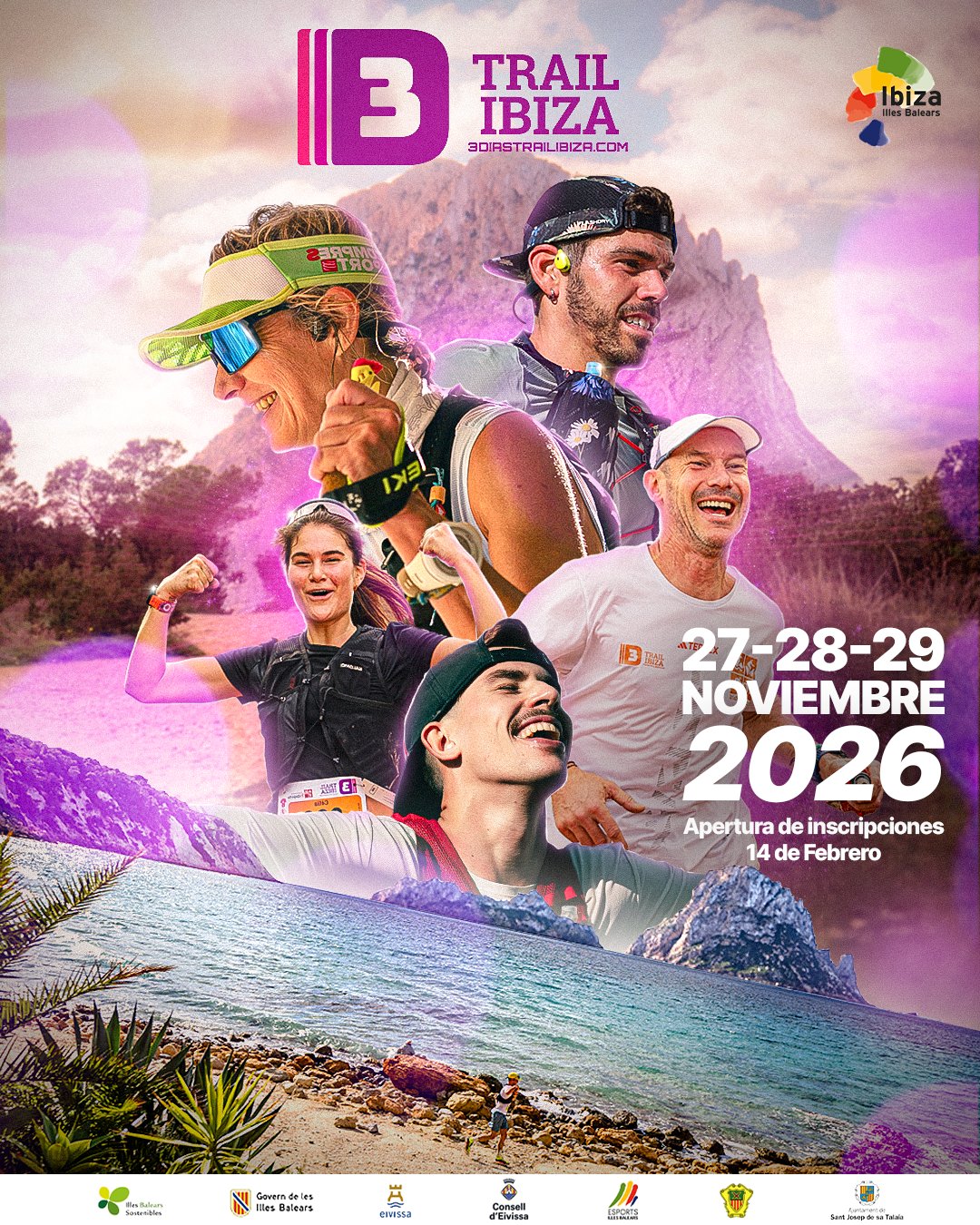 3 Días Trail Ibiza 2026 Logo