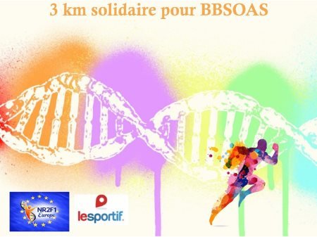 3 km Solidaire pour Bbsoas Logo