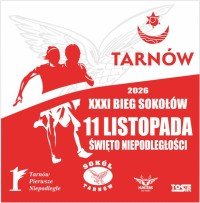 31 BIEG SOKOŁÓW z okazji ŚWIĘTA NIEPODLEGŁOŚCI - 11 LISTOPADA Logo