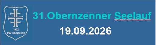 31. Obernzenner Seelauf Logo