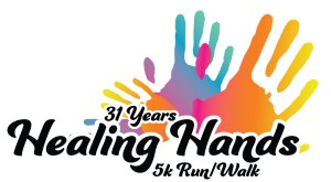 31st Annual Healing Hands 5K Run/Walk Logo