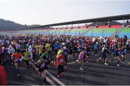 33rd Mimasaka City F1 Road Marathon at Okayama International Circuit (第33回美作市F1ロードマラソン in 岡山国際サーキット) Logo