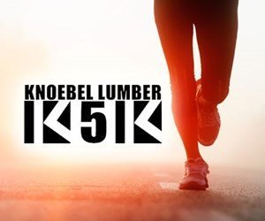 33rd Annual Knoebel Lumber 5k Road Race Logo