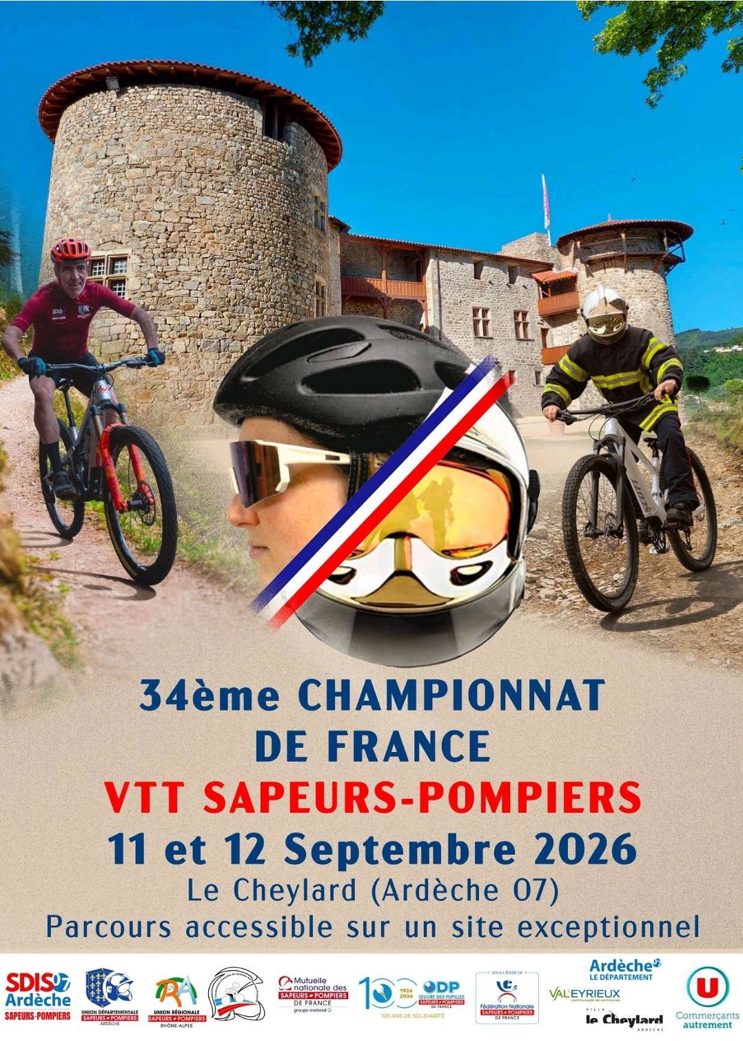 34 ème Championnat de France Vtt Sapeurs-Pompiers