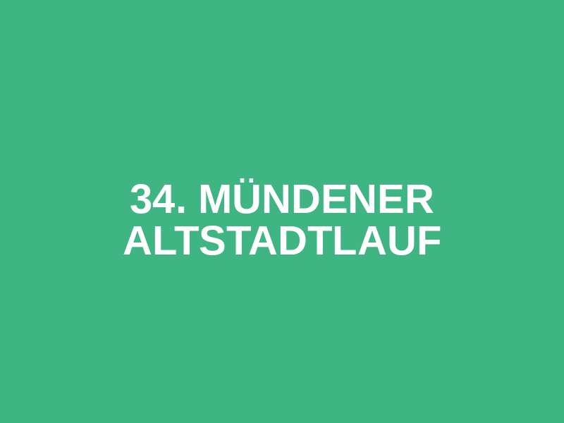 34. Mündener Altstadtlauf Logo