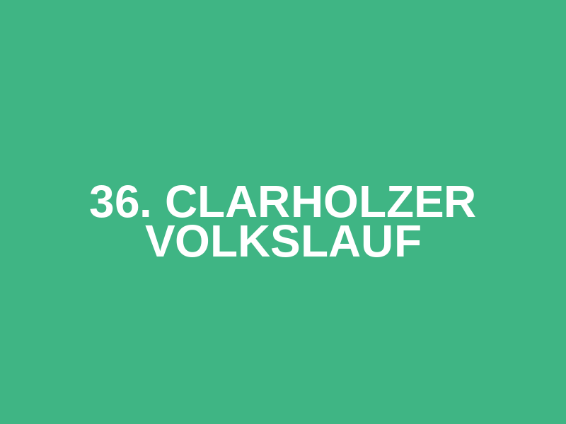 36. Clarholzer Volkslauf Logo