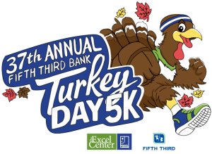 37th Annual Fifth Third Bank Turkey Day 5K Logo