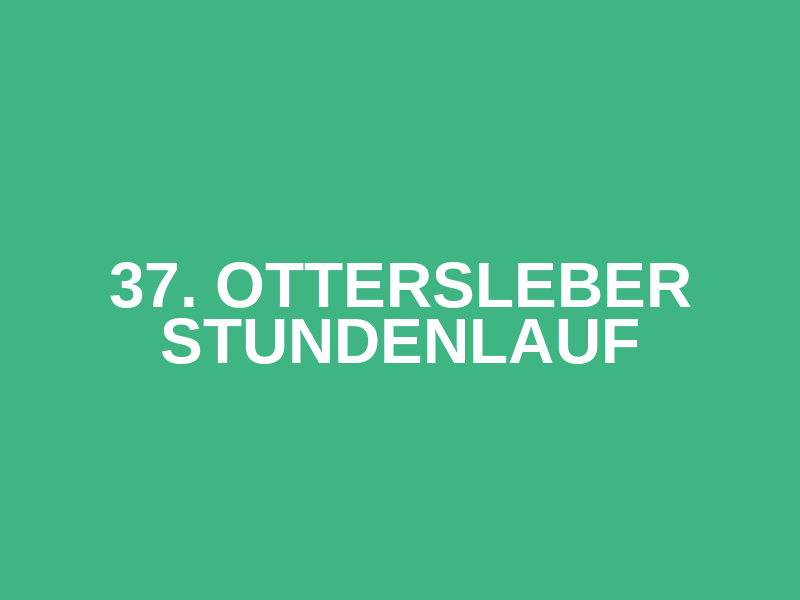 37. Ottersleber Stundenlauf Logo
