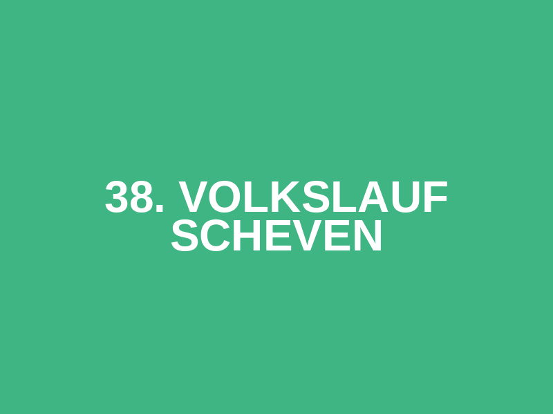 38. Volkslauf Scheven