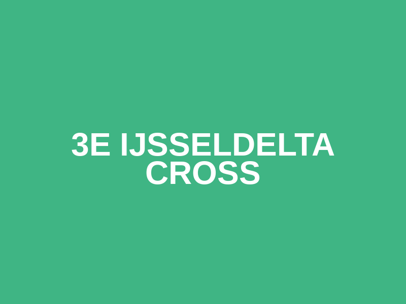3e IJsseldelta Cross