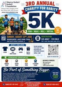 3rd Annual 5K Charity for Rarity Logo