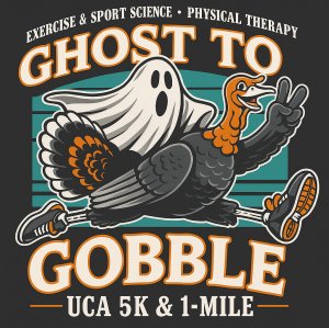 3rd Annual Ghost-to-Gobble 5k & 1-Mile Logo