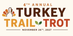 4th Annual Hutto Turkey "Trail" Trot Logo