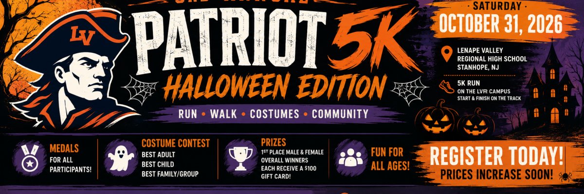 3rd Annual Patriot 5K - Halloween Edition