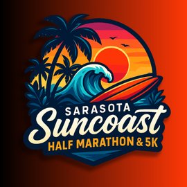 3rd Annual - Sarasota Suncoast Half Marathon & 5k Logo