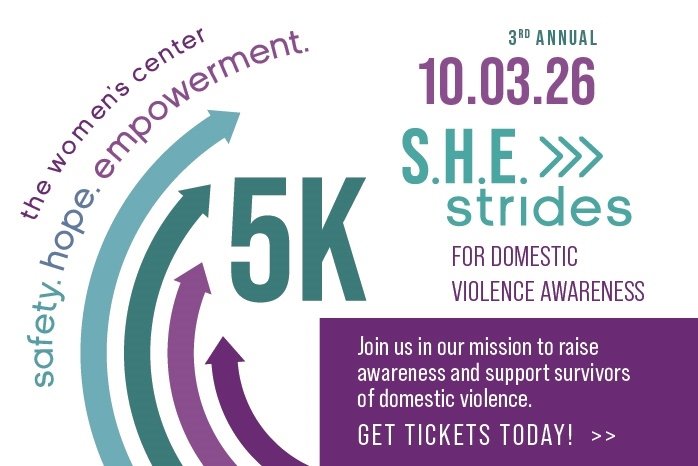 3rd Annual S.H.E. Strides 5K for Domestic Violence