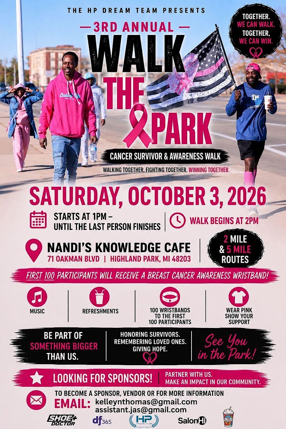 3rd Annual Walk The Park