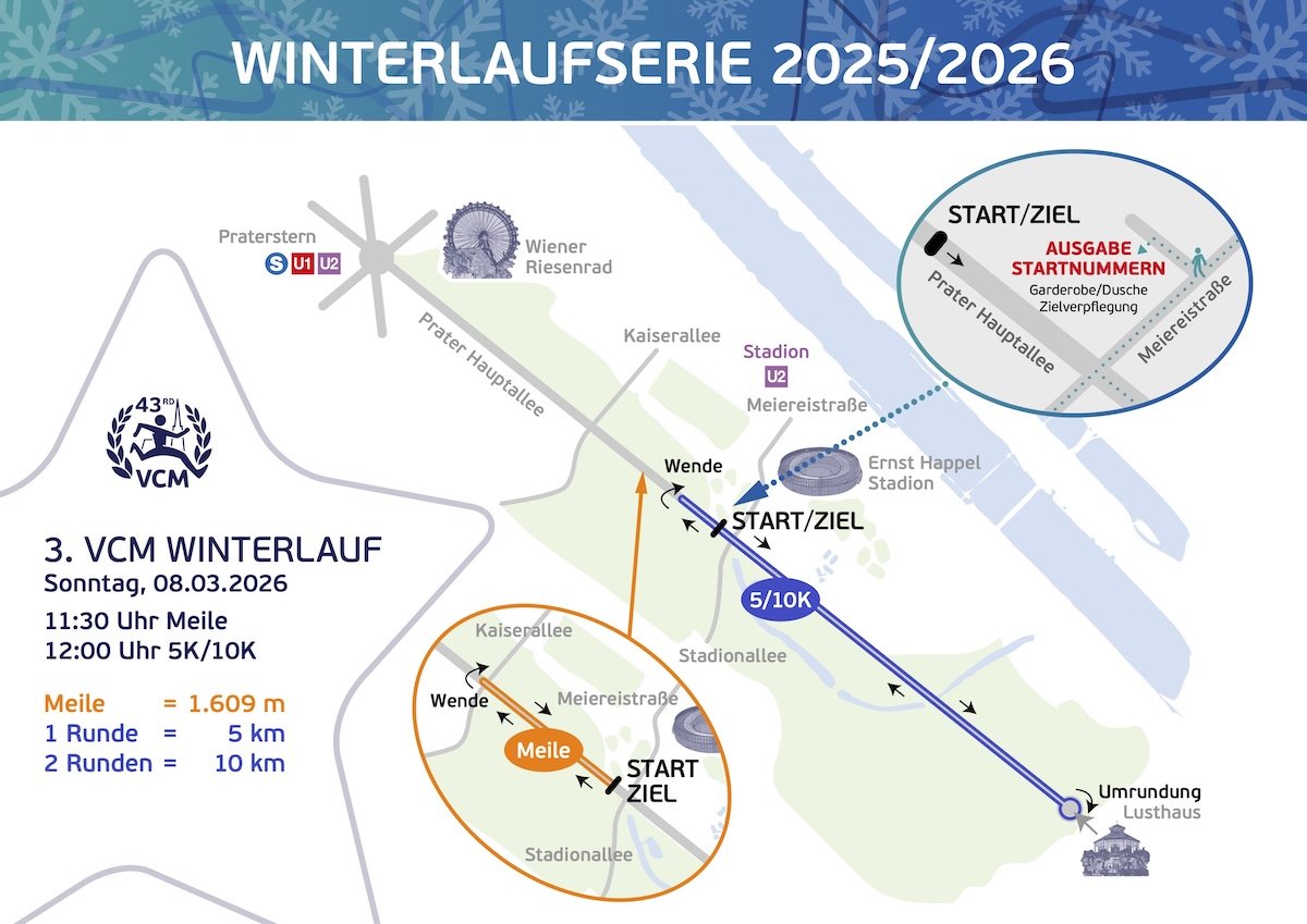 3rd VCM Winter Run - Vienna Calling Logo