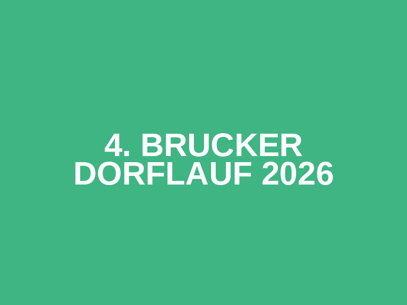 4. Brucker Dorflauf 2026 Logo