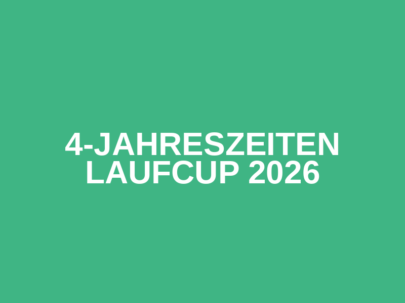 4-Jahreszeiten Laufcup 2026 Logo