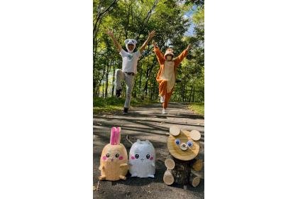4th Biwako Earth Citizens' Forest Relay Marathon (第4回 びわこ地球市民の森リレーマラソン) Logo