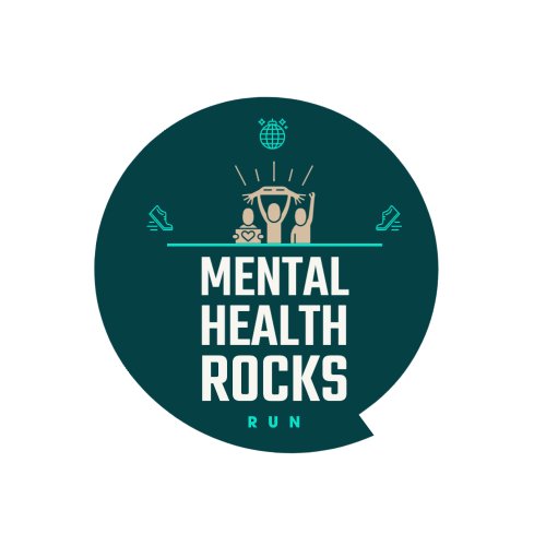 4. Mental Health Rocks Run Logo