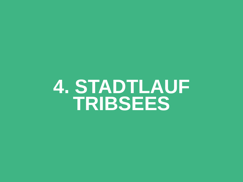 4. Stadtlauf Tribsees Logo