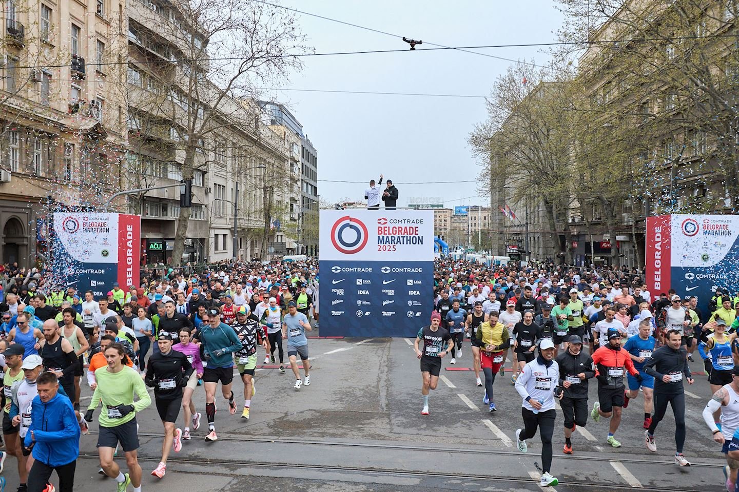 40th Powerade Belgrade Marathon Logo