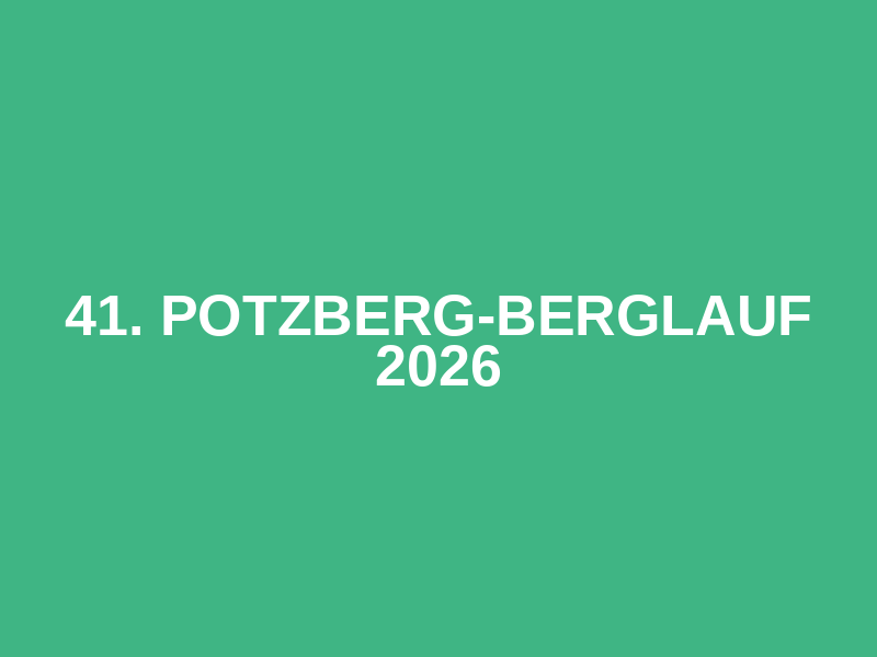 41. Potzberg-Berglauf 2026 Logo