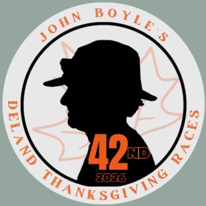 42nd Annual John Boyle Thanksgiving 10 Mile, 5k & Kids Dash Road Races Logo