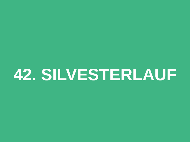 42. Silvesterlauf Logo