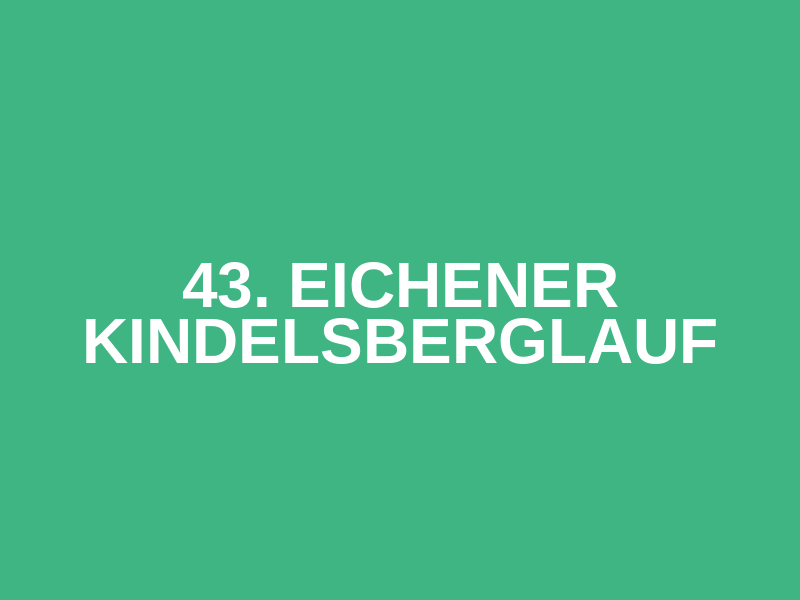 43. Eichener  Kindelsberglauf
