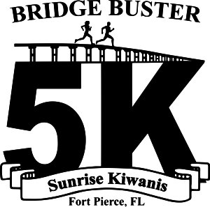 43rd Annual Bridge-Buster 5K Run Logo