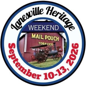 43rd Annual Lanesville Heritage Weekend Road Race Logo