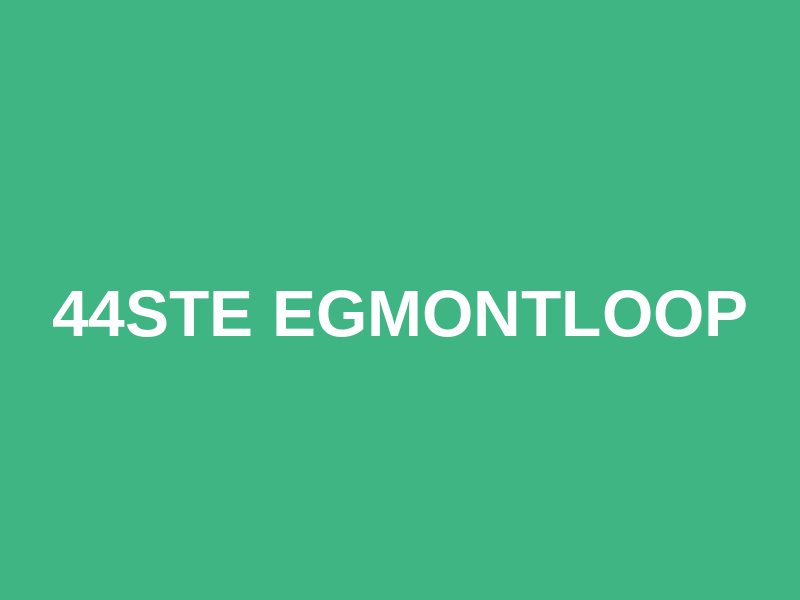44ste Egmontloop Logo